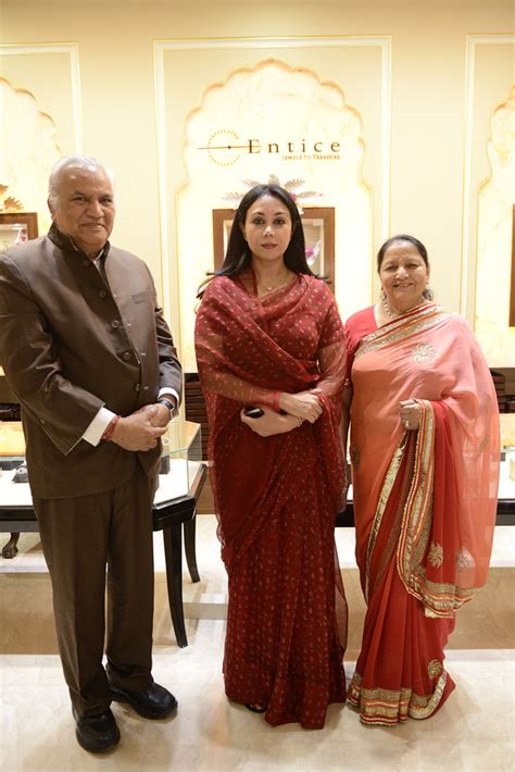 Entice Jaipur Boutique Re-Launched And Inaugurated By Princess Diya Kumari – KGK Group