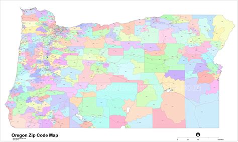 Oregon | Zip code map, Coding, Map
