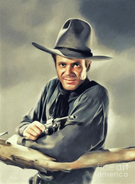 Dan Duryea, Vintage Actor Painting by Esoterica Art Agency - Pixels