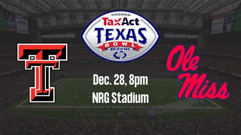 Texas Tech heading to Texas Bowl | KLBK | KAMC | EverythingLubbock.com