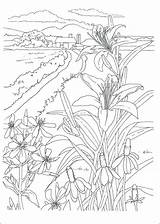 Country Scenes Coloring Pages At GetColoringscom  Free Printable sketch template