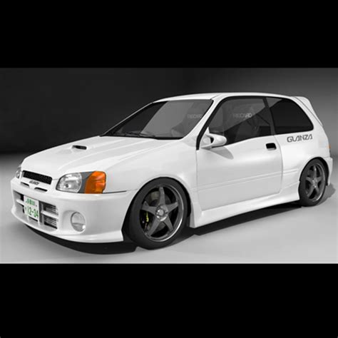 3d Model Toyota Starlet Glanza