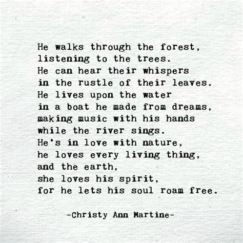 The Wanderer by Christy Ann Martine - nature lover poems - quotes ...