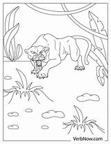 Free PANTHER Coloring Pages For Download Printable PDF sketch template
