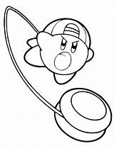 Kirby Yo Coloring Page  Free Printable Pages For Kids sketch template