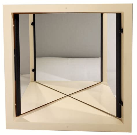 12x12 True Mirror, Our Optically Perfect Non-Reversing Mirror