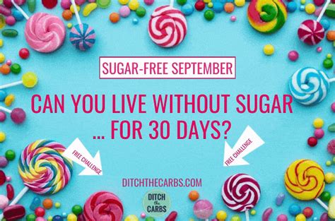 Sugar-Free September 2021 — FREE 30-DAY CHALLENGE | Less Meat More Veg