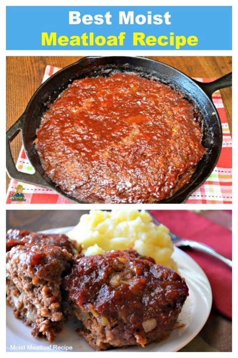 Moist Meatloaf recipe 6 Secrets to the best meatloaf ever! | Moist meatloaf recipes, Moist ...