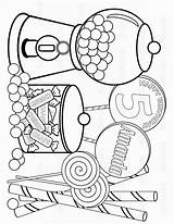 Candy Coloring Pages At GetColoringscom  Free Printable Colorings sketch template