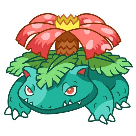 Pokemon Sprite Vector - Venusaur by V0JELLY on DeviantArt