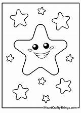 Plain Star Coloring Pages sketch template