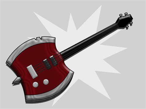 How to Make a Marceline Axe Bass from Adventure Time: 10 Steps