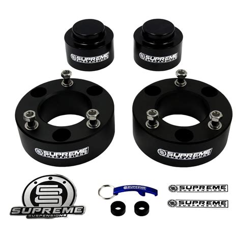 Supreme Suspensions® GMYU07FK3010 - 3" x 1" Pro Billet Series Front and Rear Suspension Lift Kit