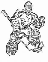 Printable Hockey Coloring Pages  Templates sketch template