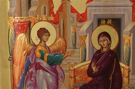 Annunciation Icon - Orthodox Icons - BlessedMart