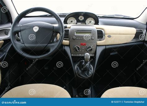 Lancia Y (ypsilon) Interior Royalty Free Stock Photography - Image: 52377