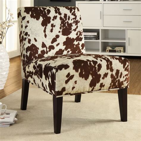 Living Room Chairs | Cowhide chair, Chair design wooden, Accent chairs ...