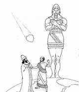King Nebuchadnezzar Tree Dream Coloring Page Pages sketch template