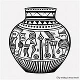 Pottery Coloring Pages  Free & Printable sketch template