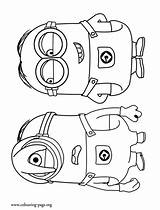 Coloring Pages Despicable Me 2  Team sketch template