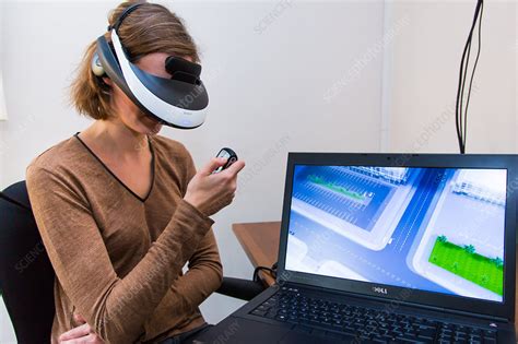 Virtual reality therapy - Stock Image - C034/3583 - Science Photo Library