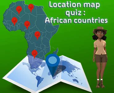 Countries of Africa map quiz | Geography Quiz Games