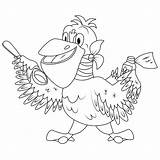 Premium Vector  Coloring book For Children A Pelican With sore sketch template