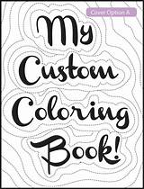 Items Similar To 3 Page  Make Your Own Custom Coloring Book On Etsy sketch template