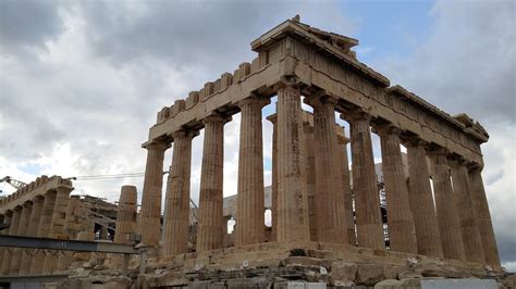 Greek Temple Architecture Ancient Ruins Greece-12 Inch BY 18 Inch ...