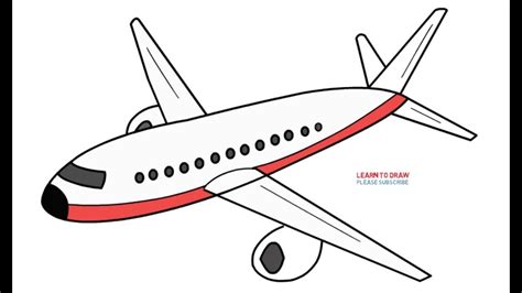 Aeroplane Drawing For Kids | Free download on ClipArtMag