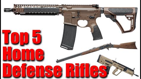 Top 5 Rifles For Home Defense - YouTube