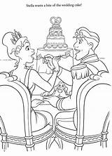 Disney Wedding Coloring Pages At GetDrawings  Free Download sketch template