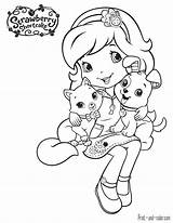 Strawberry Shortcake Berry Bitty Coloring Pages sketch template