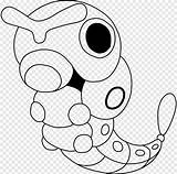 Caterpie Coloring Page sketch template
