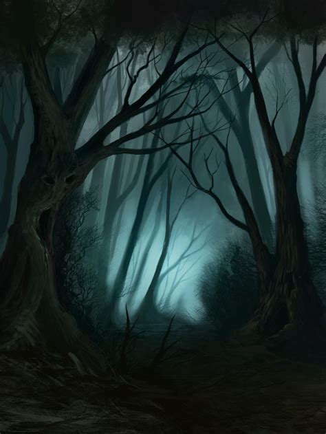 1000+ images about Creepy Forest on Pinterest | Forests, Haunted ... | Forest drawing, Dark art ...