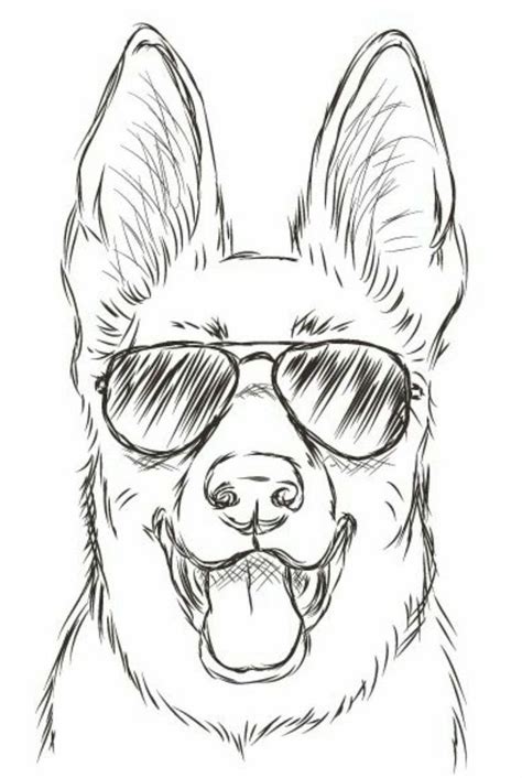 100 photos and tutorials for cool things to draw and get inspiration from | Sketches, Dog sketch ...