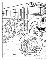 School Bus Safety Coloring Pages At GetColoringscom  Free Printable sketch template