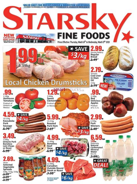 Starsky Foods (Mississauga) Flyer March 14 to 27