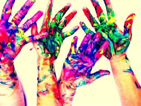 Hand painting! | Finger painting, True art, Painting