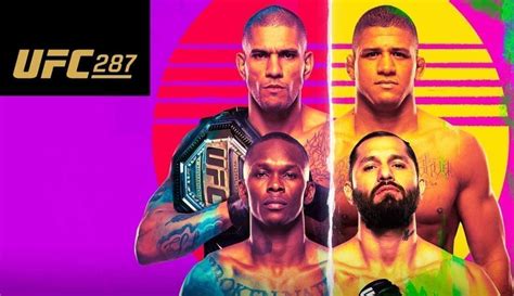 UFC 287 прямая трансляция