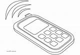 Cell Phone Coloring Pages  Coloring Home sketch template