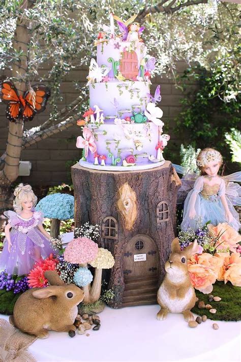 Fairy Tale Birthday Party Ideas | Photo 1 of 43 | Fairy garden birthday party, Fairy birthday ...