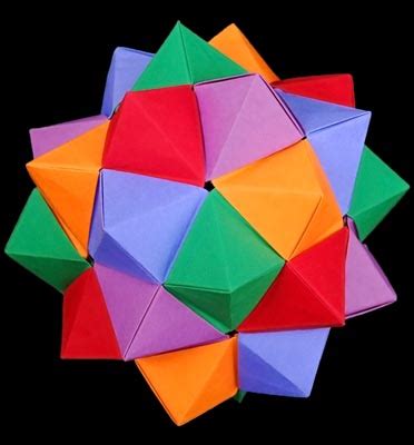 Stellated Icosahedron – Mathematical Origami – Mathigon