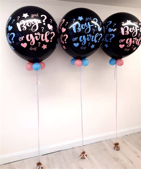 Gender reveal balloons - cleverhety