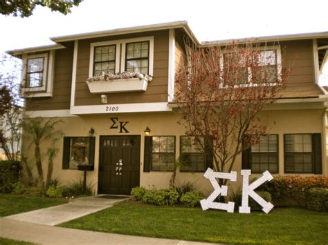 Cal State Fullerton :D | Sorority house, Sigma kappa, Fraternity house