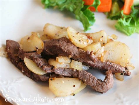 Easy Recipe-Steak and Potato Skillet