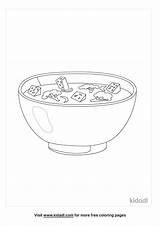 Free Soup Coloring Page  Printables Kidadl sketch template