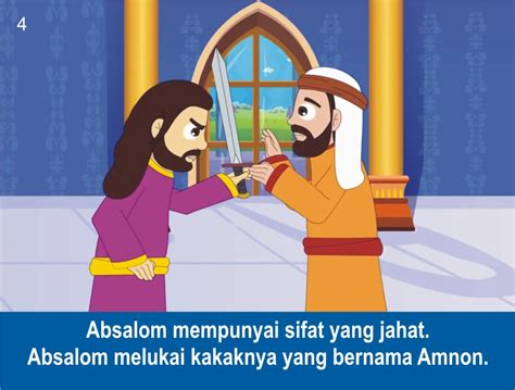 Komik Alkitab Anak: Raja Daud dan Absalom