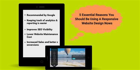 5 Essential Reasons You Should Be Using A Responsive Website Design Nows