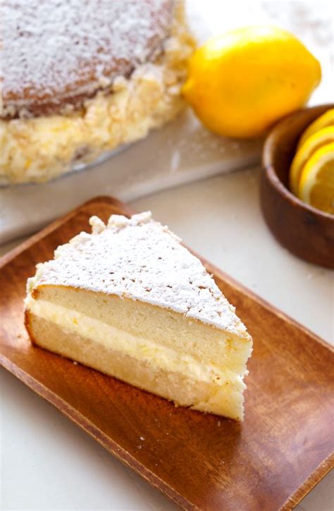 Copycat Olive Garden Lemon Cream Cake • Food, Folks and Fun